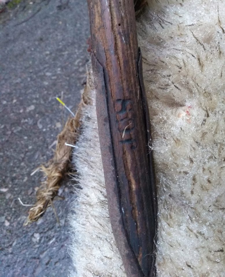  Police haven't yet established if the pitchfork found at the scene was used to kill the sheep