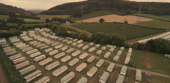 Maeve's caravan is at Sterrett’s Caravan Park