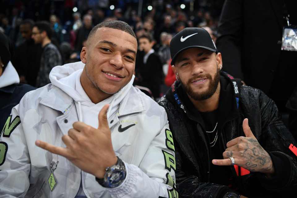  Neymar is a big NBA fan, having attended the game in Paris on Friday night