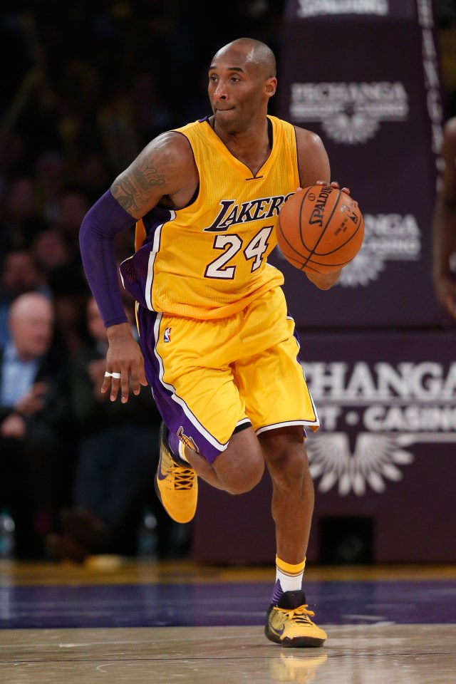  Kobe Bryant has had the No8 and No24 shirts retired by the Lakers