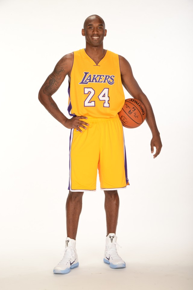 Kobe Bryant won five NBA titles in 20 years with the Lakers