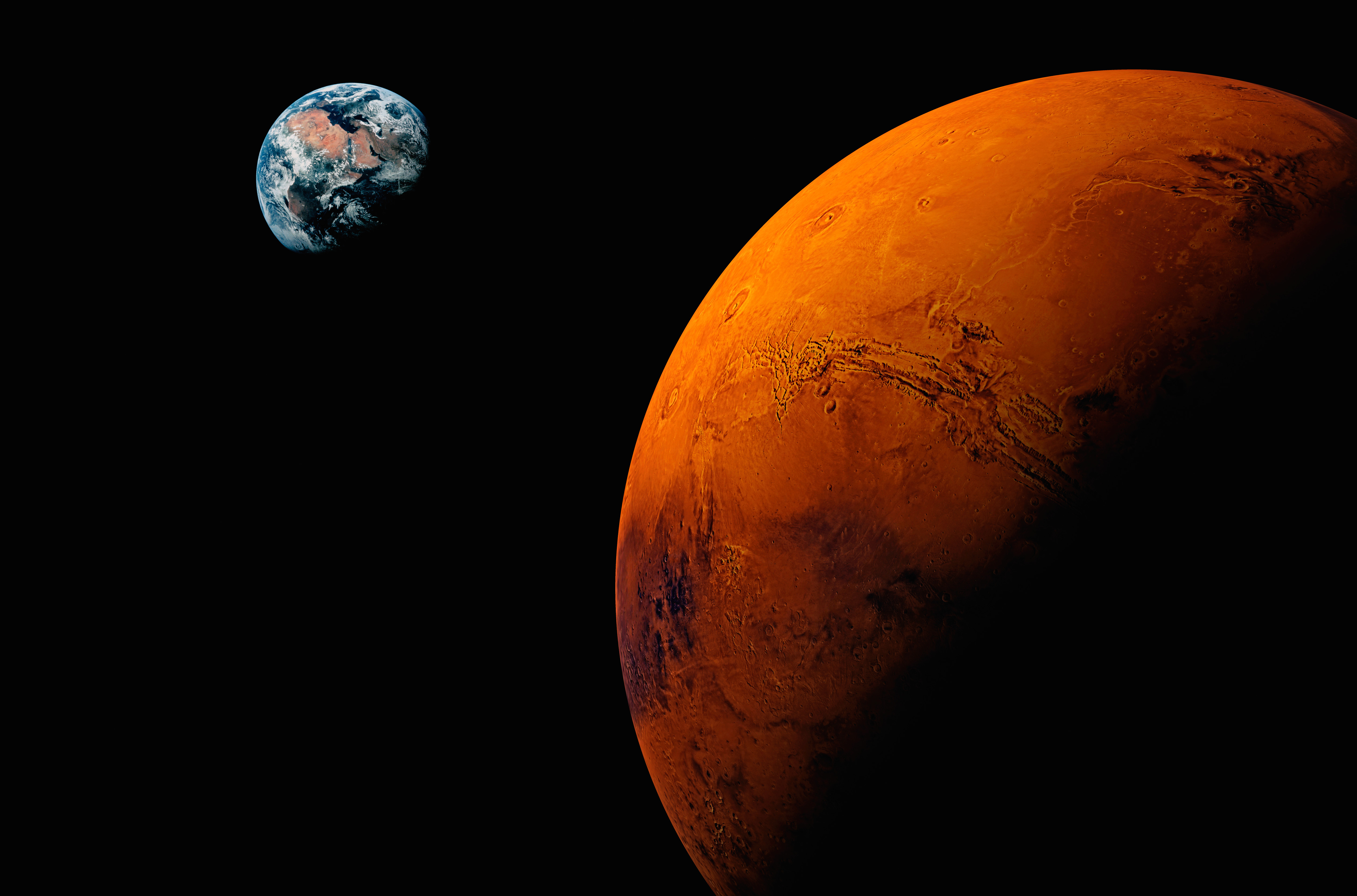 The Moon was created after a massive rock the size of Mars collided with the newly-forming Earth - and a part of that rock broke off