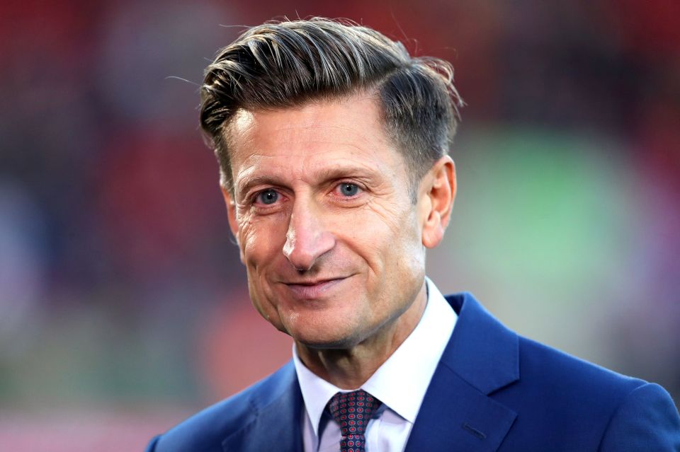  Palace chairman Steve Parish wants to give the ex-England gaffer a chance to turn it around