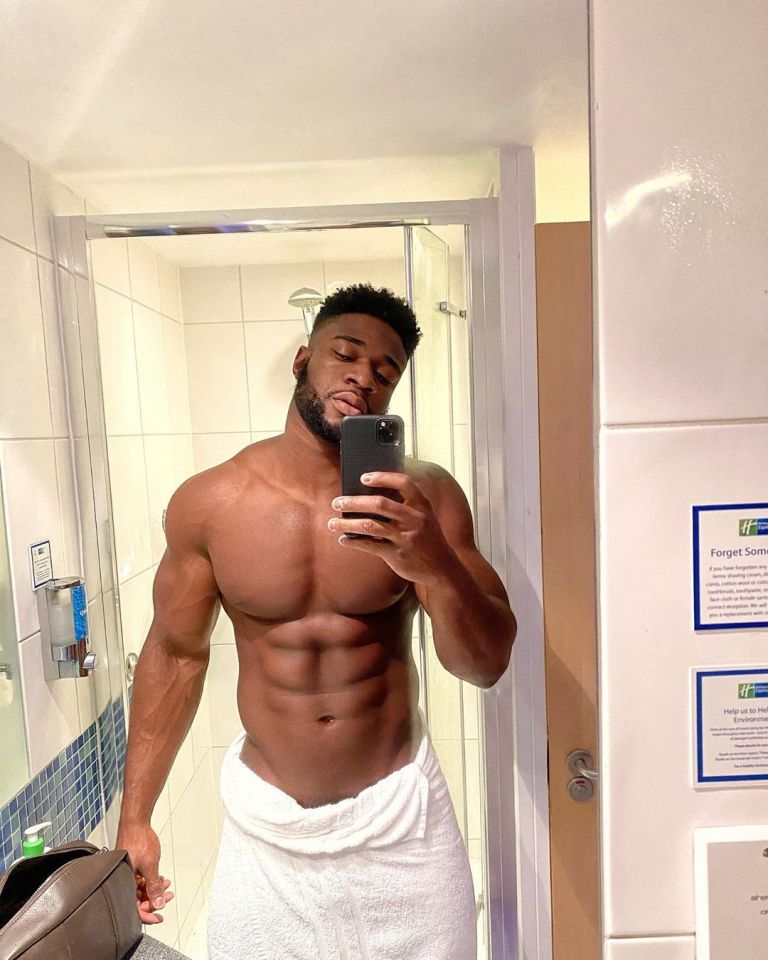 Ched likes to post sexy selfies on his Insta