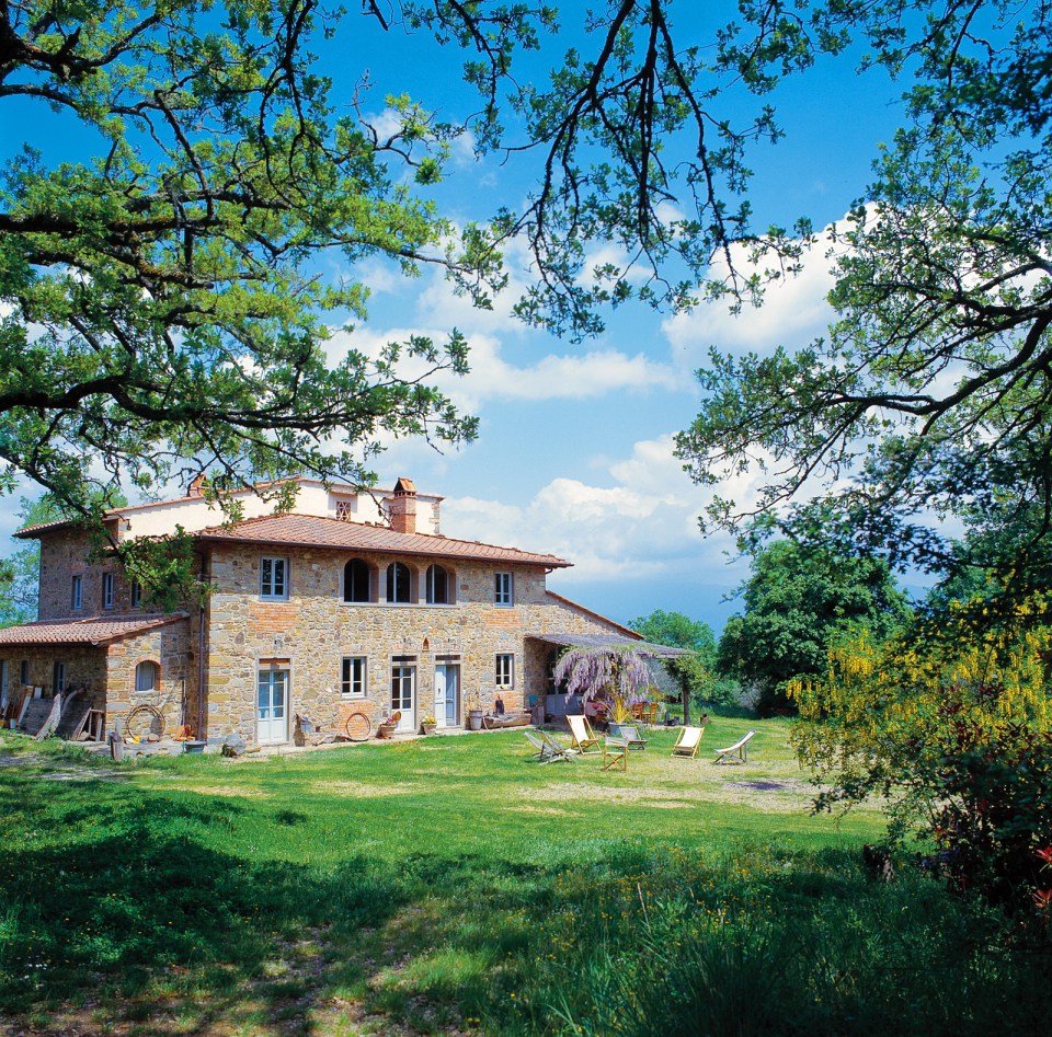 You could stay in this Italian villa