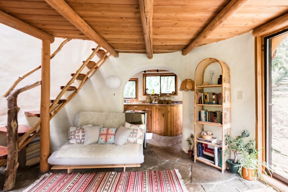 There are lots of little nooks where you can relax in