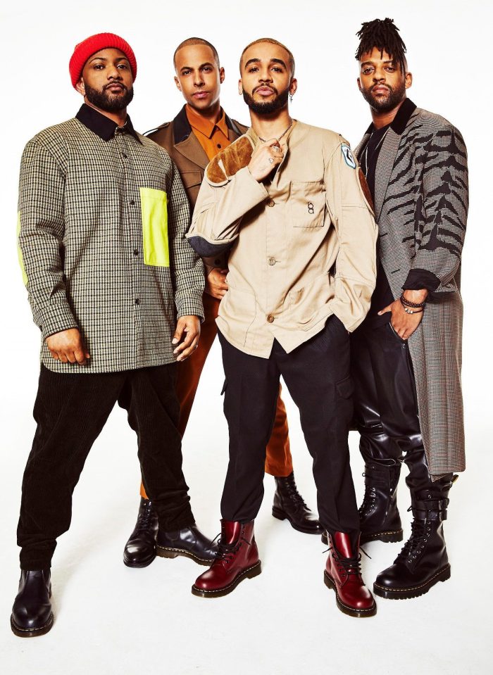  JLS have reunited after seven years apart