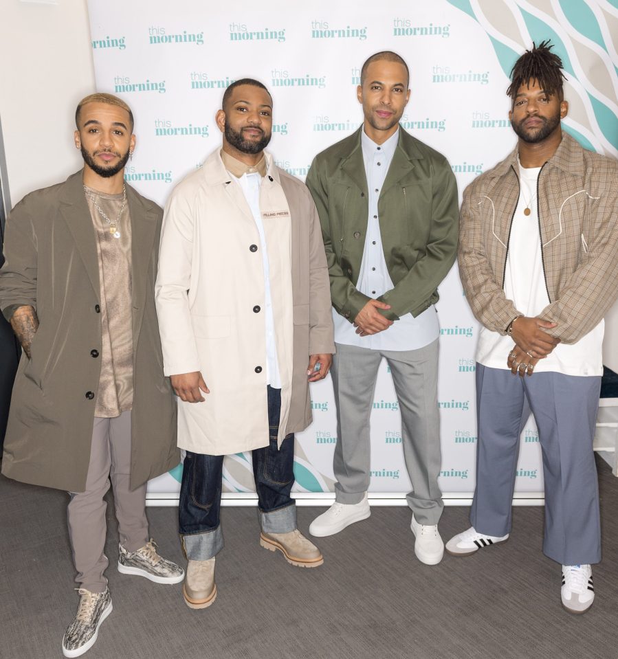  Ortisé recently reunited with his JLS bandmates, with the group set to go out on tour soon