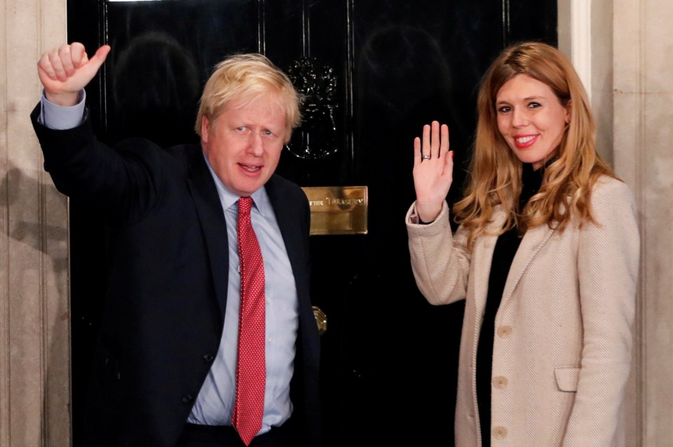  Carrie lives in the flat above No11 with the Prime Minister