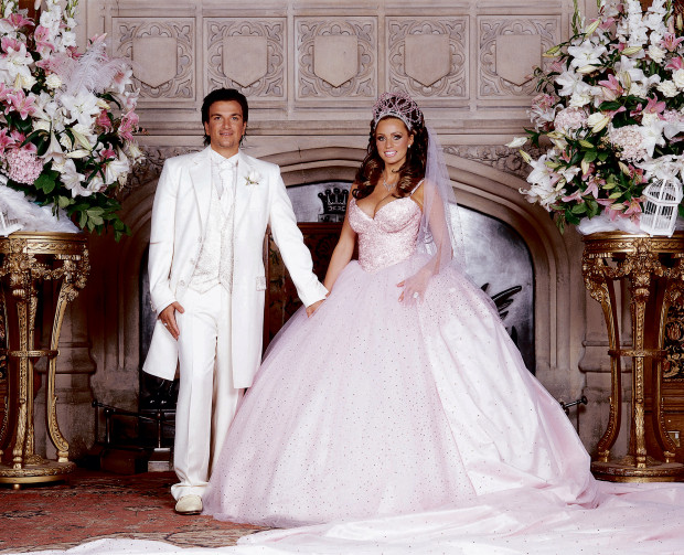 Katie Price married Peter Andre in a lavish princess themed wedding