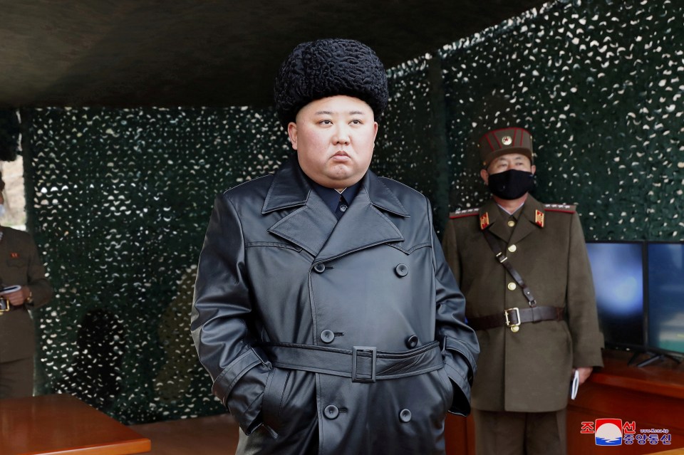 Ms Kim was speaking out after her brother unleashed military drills and missile launches