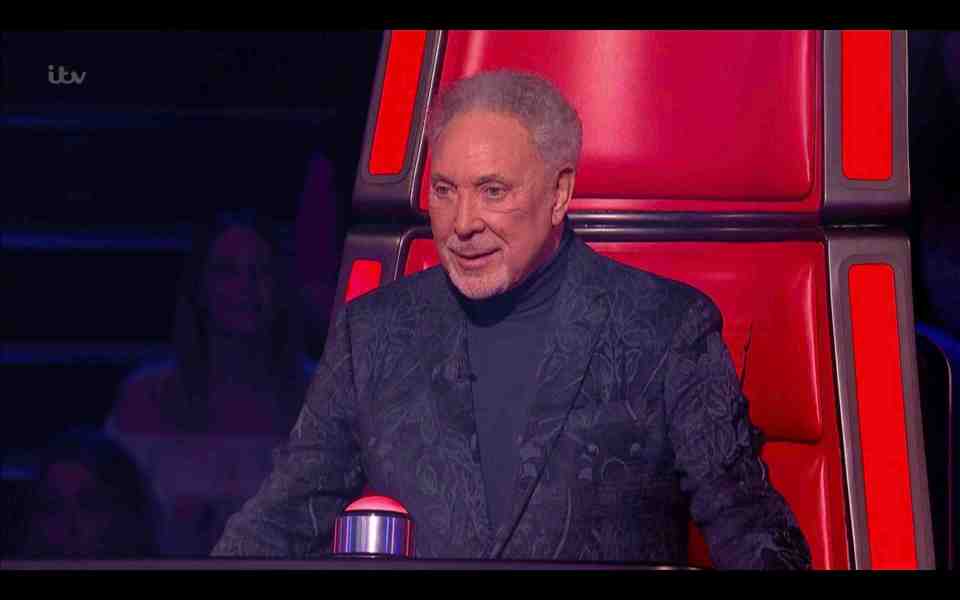  Tom Jones is listening to his new album as he spends his half-hour every day on the cross-trainer