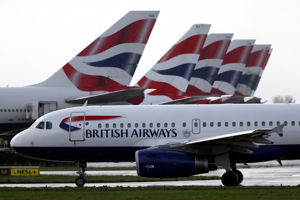  British Airways has been forced by the coronavirus to ground its planes