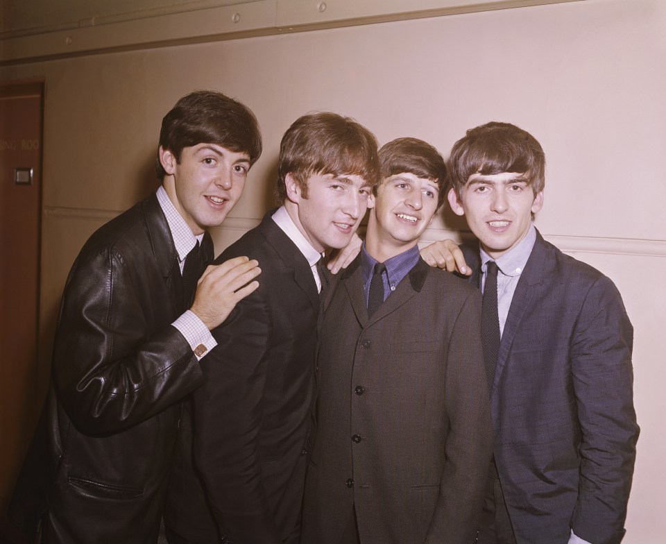  The Fab Four - Paul McCartney, John Lennon, Ringo Starr and George Harrison