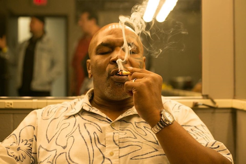 After years of substance abuse Tyson turned to marijuana
