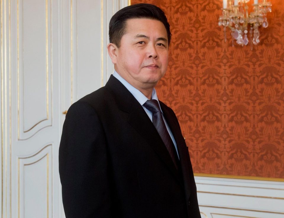  Kim Pyong-il spent 30 years in exile. Pictured during a meeting in the Czech Republic on January 1, 2015.