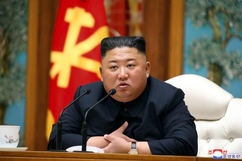  Kim Jong-un during his last public appearance on April 11