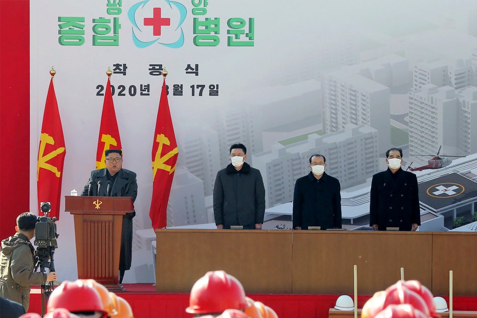 It is reported that Kim Jong-un's inner circle has fallen ill with coronavirus, but officially there is not a single case in the country