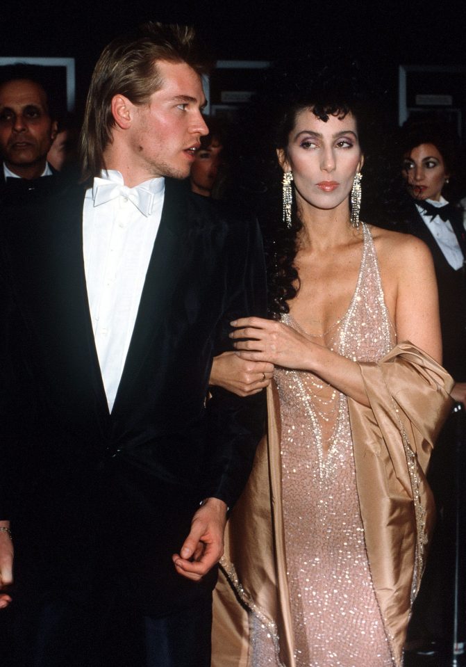  Val’s first romance with a celebrity was with singer Cher