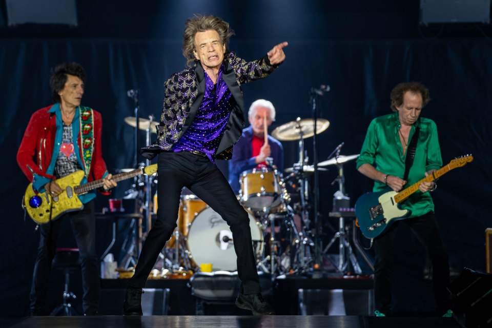  Sir Mick pointed to his band’s huge stadium success - with the band also just releasing their first new single in eight years