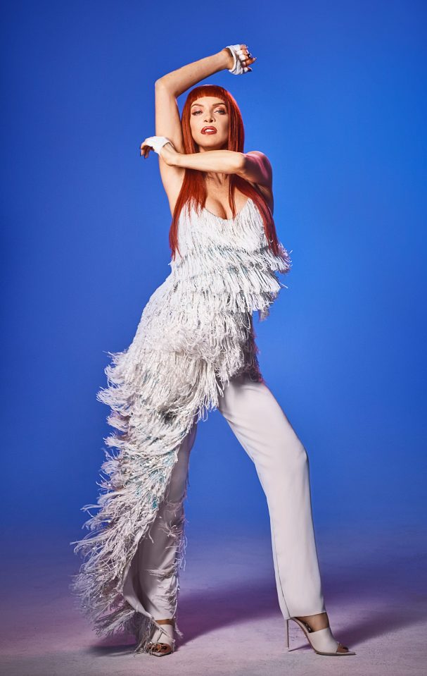  Pussycat Dolls singer Carmit Bachar wows in a tasseled jumpsuit