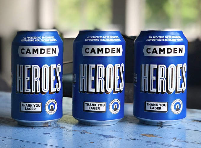  Camden Brewery have even launched a beer to help our heroes