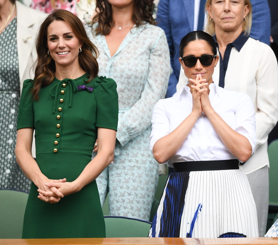  Meghan Markle and Kate Middleton had an agreement over whether bridesmaid's at the Duchess of Sussex's wedding should wear tights, it was reported today