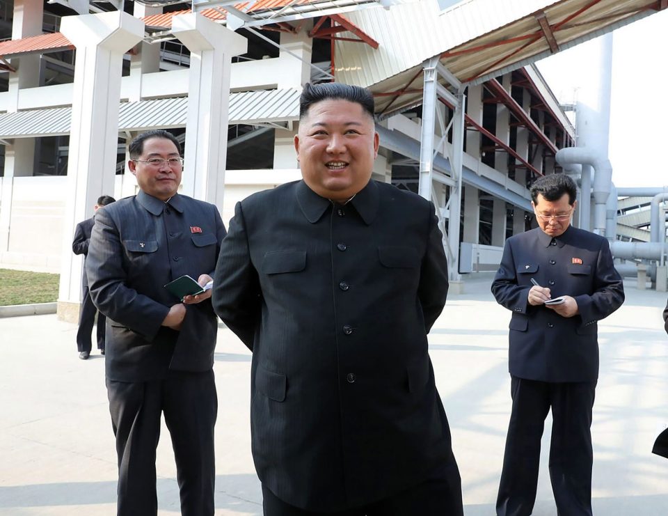 Some believe one of Kim's body doubles may have taken his place