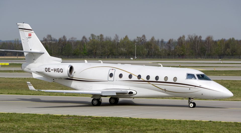 Ronaldo owns a Gulfstream G200