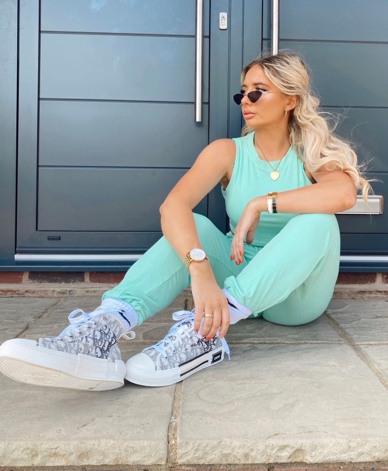  She designed her collection from scratch