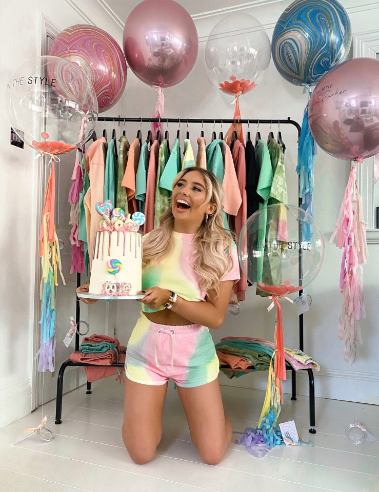  Saffron is celebrating her In The Style launch this Sunday