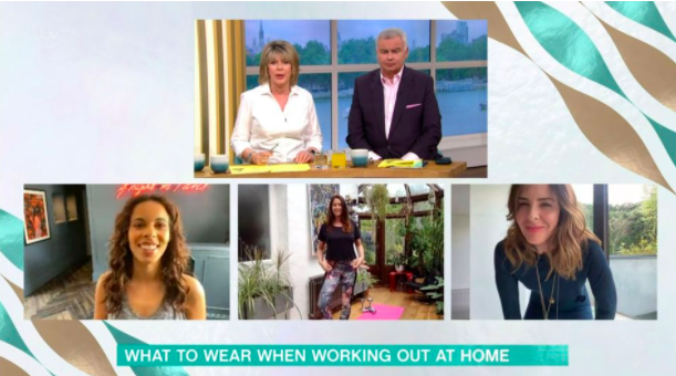  The fitness segment on This Morning