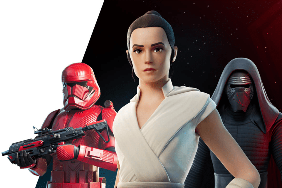  There are some great Star Wars skins available in Fortnite