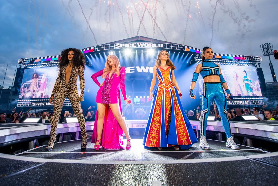  The Spice Girls are also tipped to perform by bookies