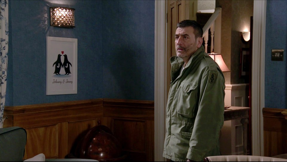 Peter hears a news report about a serious assault of a man and woman on a local estate