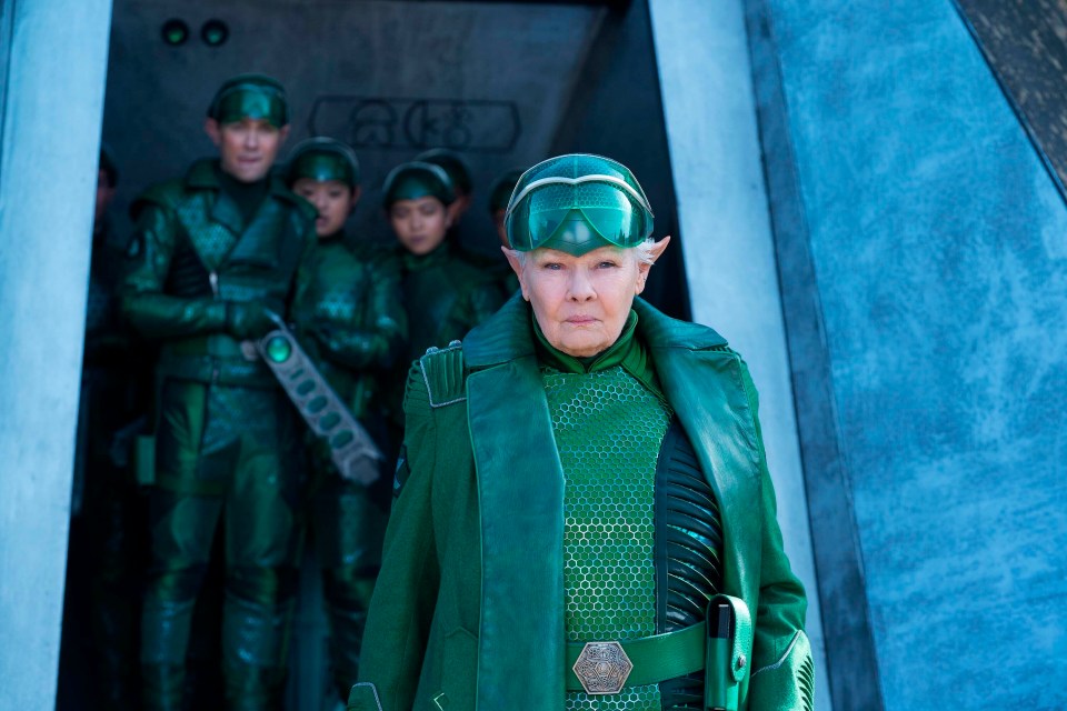 Dame Judi Dench gets her pointy ears out as a commander of LEPrecon