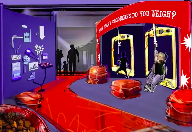 Interactive experiences inside will let kids play and learn