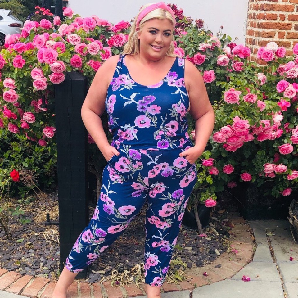 The reality star has been promoting her clothing line