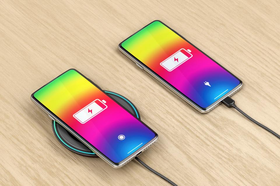 A lot of phones can now wirelessly charge
