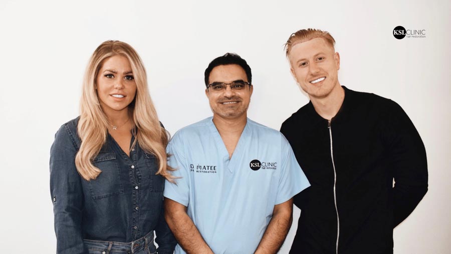 The pair are the latest in KSL Clinic's celebrity clientele 