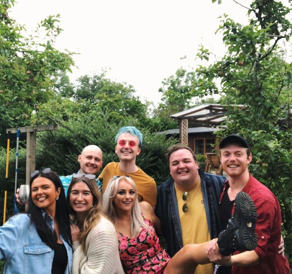 Katie McGlynn threw a festival themed party for her 27th birthday