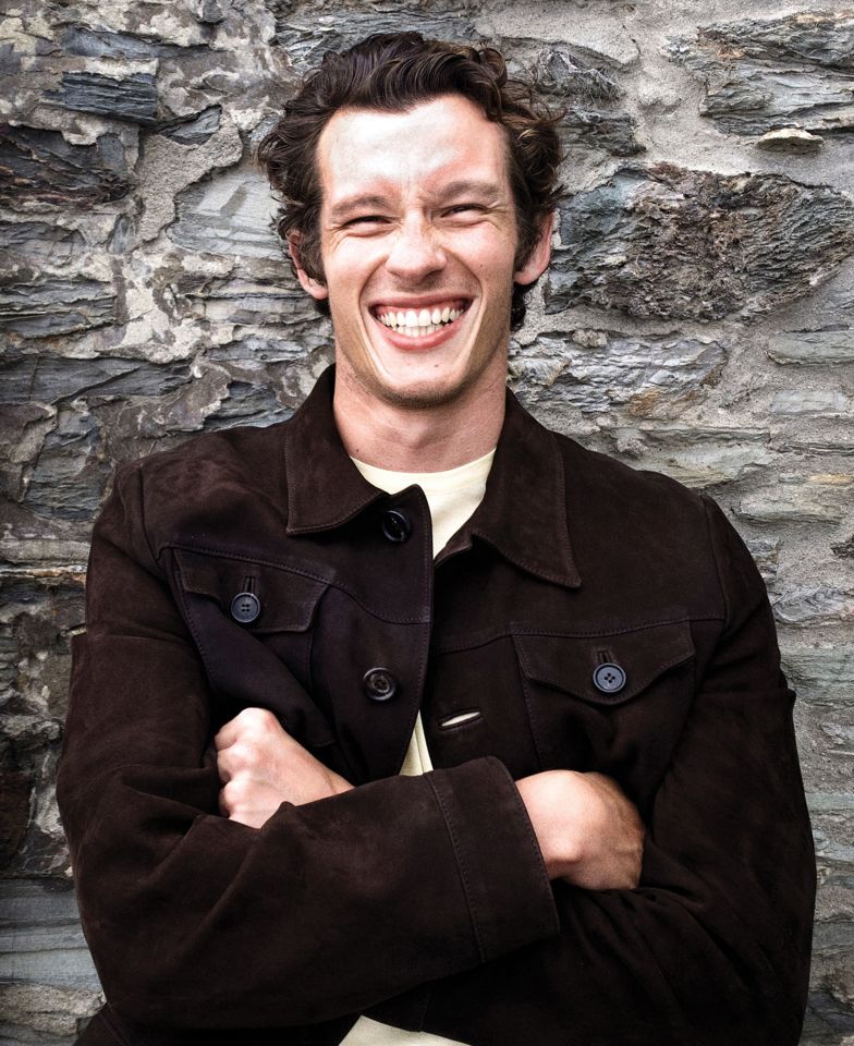 The Capture's Callum Turner back at his house