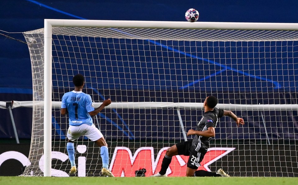 Raheem Sterling missed a sitter to make it 2-2 right at the end
