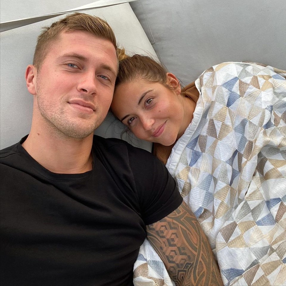 Dan and Jacqueline reunited after his trip to Turkey 