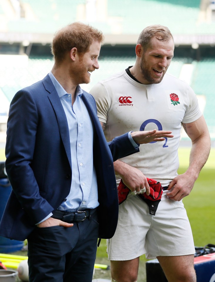 James says he respects what Harry and Meghan have been doing as 'they need to do whatever it is that makes them happy'