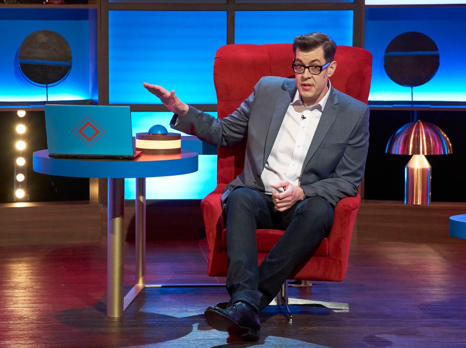 The star also hosts BBC show Richard Osman's House Of Games