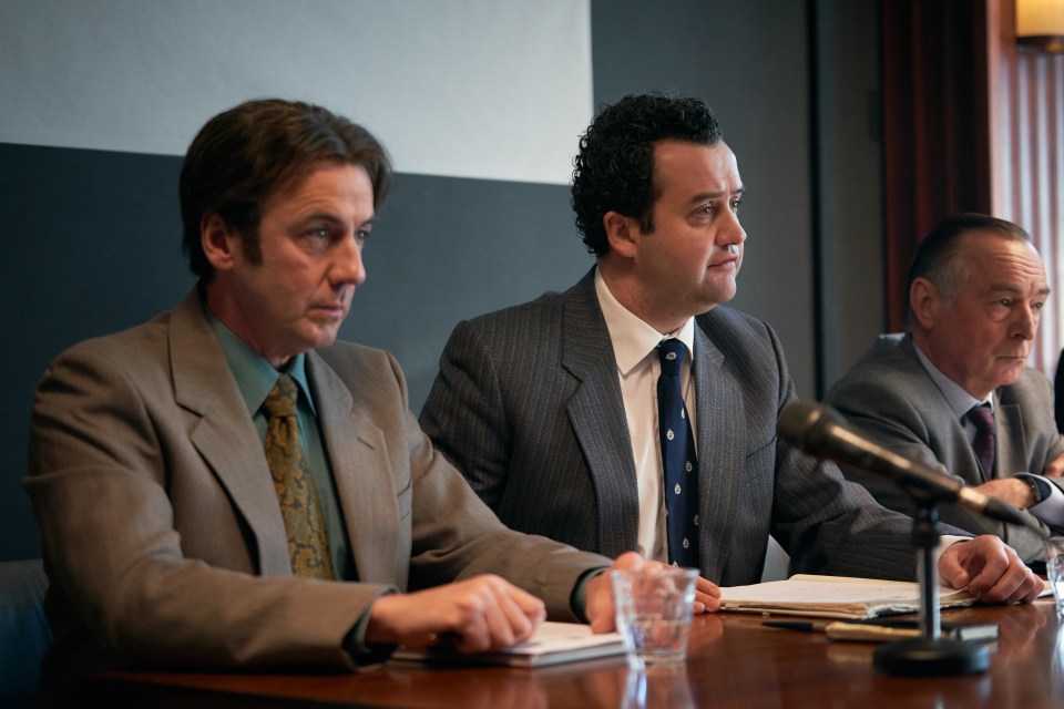 DCI Peter Jay - played by Daniel Mays - seeks justice for the victims and their families in the series 