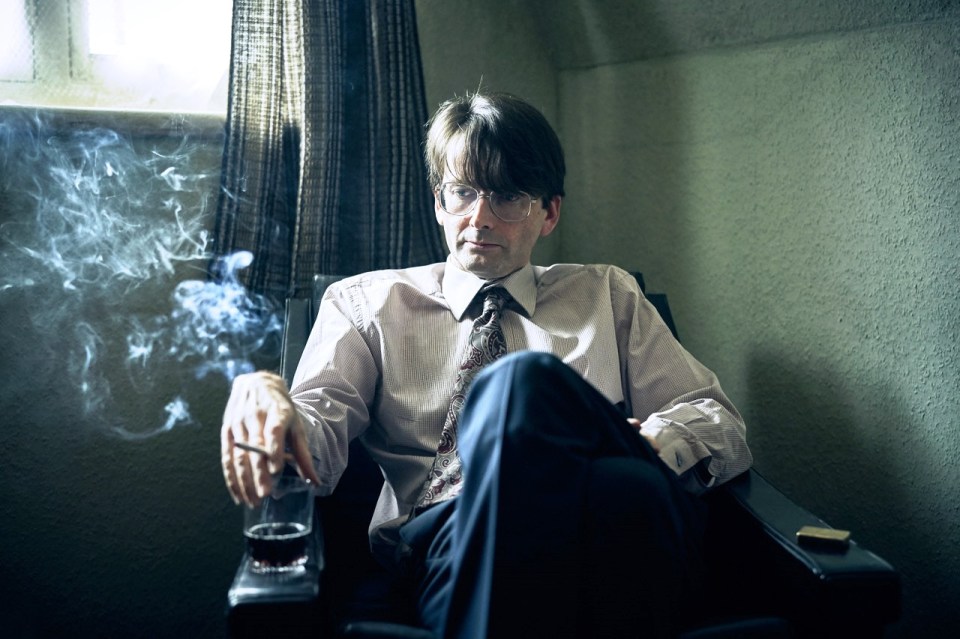 David Tennant - who plays Dennis - smokes in virtually every scene 