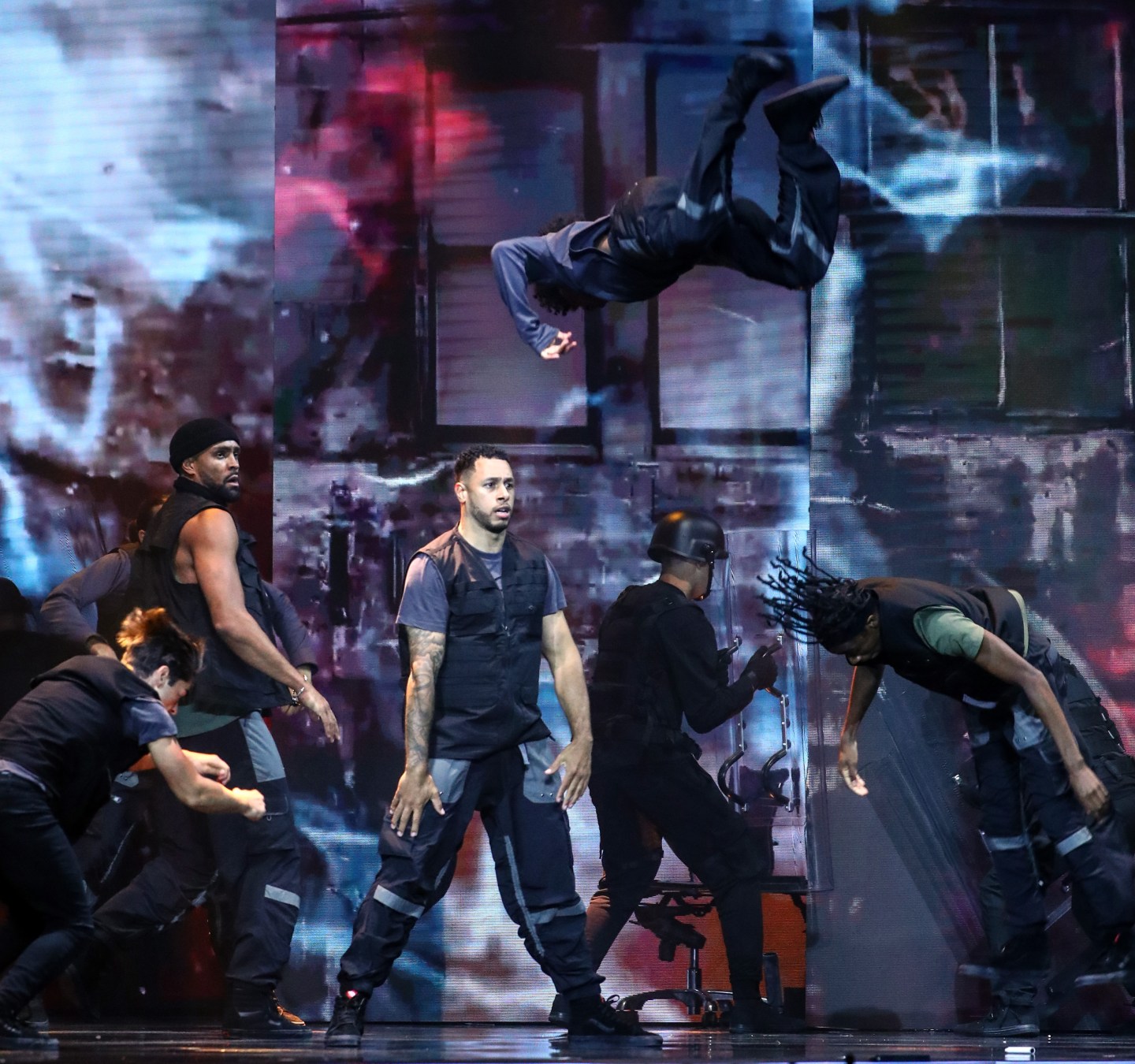 Ashley said the performance was 'extremely special' to Diversity at the time