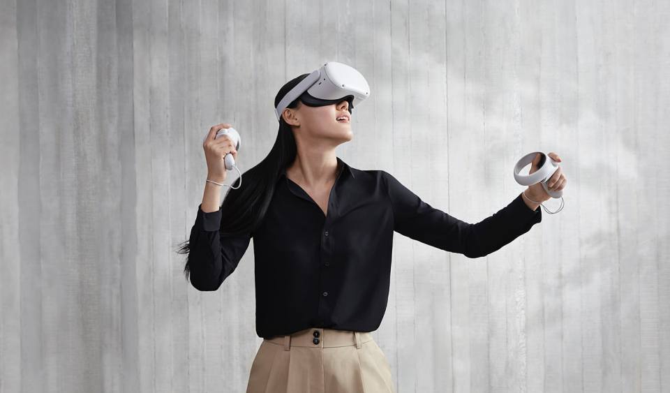 The Oculus Quest 2 transports you into virtual worlds where anything is possible